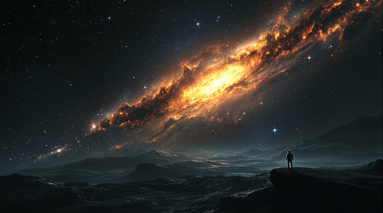 豆花影视首页背景 - 星河宇宙深空场景